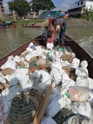 Relief Distribution Activities During the Pandemic